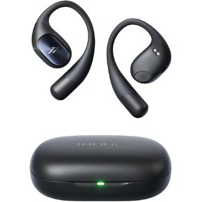 1MORE S31 Open Ear Bluetooth Headphones - 14.2mm Driver with Deep Bass, 4-Mic for Clear Calls, IPX5 Waterproof, 30H Playtime, Secure Ear Hooks, Lightweight Wireless Earbuds for Sport Running, White