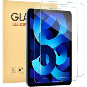 2 Pack Screen Protector for iPad Air 5th/4th Generation [10.9 Inch, 2022/2020],iPad Pro [11 Inch,2022/2021/2020/2018],9H Hardness Tempered Glass Film,Case Friendly,Touch Sensitive,Anti-Scratch