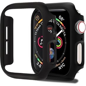 2 Pack [No Screen Protector] Bumper Case for Apple Watch Series SE2 SE 6 5 4 40mm, Slim Shockproof Protective Bumper Cover for iWatch S6/S5/S4/SE Accessories 40mm, Black