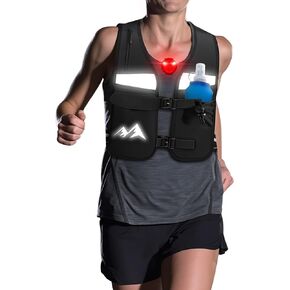 تشغيل سترة للنساء والرجال ، سترة ترطيب مع زجاجة ماء 17 أونصة ، وقابلة للتنفس وعاكس مع أحزمة الصدر القابلة للتعديل وحقيبة الهاتف المقاومة للماء للركض ، ومسار ، والمشي لمسافات طويلة in Kuwait