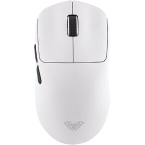 EPOMAKER Aula SC800 Wireless Gaming Mouse, 37g Lightweight, Adjustable 26,000 DPI, 8k Polling Rate, PAW3395, Programmable Buttons, On-Board Memory, 250mAh Battery, PC/MAC/Linux (White)