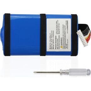 MULS 10400mAh Battery Replacement for J B L Boombox 2 Gen Boombox2 SUN-INTE-213 SUN-INTE-268 7.26V with Tools Battery