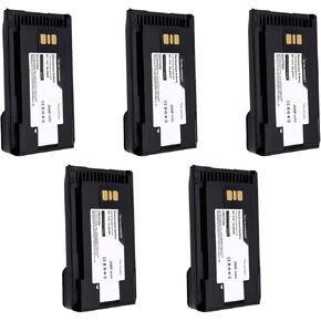 5PCS 2600mAh/7.4V AAJ67X001 AAJ68X001 FNB-V133Li Replacement Battery for EVX-531 EVX-534 EVX-539 VX-261 VX-264 VX-451 EVX-530 VX-260 EVX-231 EVX-261 VX-454 VX-456 VX-459 AAK66X501 FNB-V138Li Li-ion