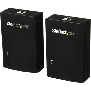 StarTech.com Ethernet Extender Kit Over VDSL2 Copper Phone Line - 10/100Mbps Converter - 1.5km -Long Range RJ45 LAN Network Extender to RJ11 w/ESD (110VDSLEXT2)