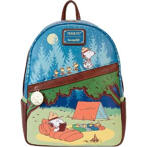 Loungefly Peanuts Beagle Scouts 50TH Anniversary Mini Backpack