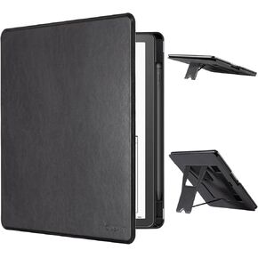 CoBak Case for Kindle Scribe with Two Viewing Angles - All New PU Leather Cover with Auto Sleep Wake, Pen Holder, Hand Strap Feature for Kindle Scribe 10.2" 2022 & 2024 Released
