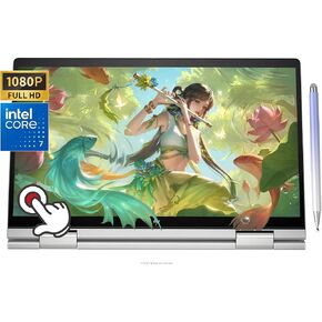 HP Envy AI 2-in-1 14" FHD IPS Touchscreen Laptop, Intel Core 7 150U(Beats I7 1365U), Wi-Fi 6E, Bluetooth 5.3, Fingerprint Reader, Backlit KB, Copilot, Thunderbolt, Win11 W/Pen (16GB RAM | 1TB SSD)