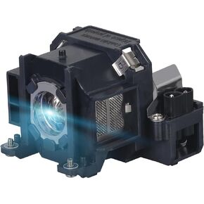 مصباح جهاز عرض الاستبدال لـ ELPLP38/V13H010L38 EPSON POWERLITE 1700C 1705C 1710C 1715C EX100 ، EMP-1700 EMP-1705 EMP-1710 EMP-1715 EMP-1717 Projector Bulb