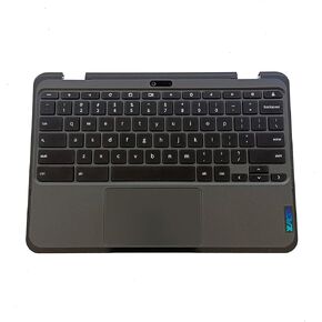 Replacement for Lenovo 300e Chromebook Gen 3 82J9 82JA WiFi Laptop Upper Top Cover Case Palmrest US Keyboard Touchpad Assembly Part 5M11C94721(WFC Hole)