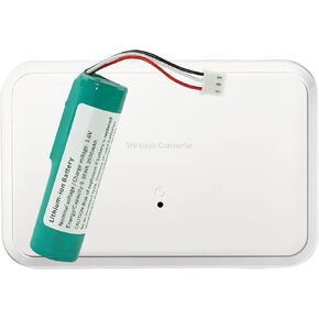 Battery 300-10342 Replacement For Honeywell Home PROSIXC2W/PROSIXC2W Hardwired-to-SiX Converter Panel Series, PROSIXRPTR Encrypted Wireless Repeater Fix Low Dead Power Issue Alert Repair, Rechargeable