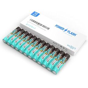 Alkaline Battery, Long-Lasting Power, Leakproof Design, 10 Years Shelf Life (12)