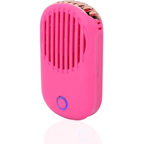 Eyelash Fan for Lash Extensions Multi‑Functional Portable Handheld USB Fan Bladeless Rechargeable Air Conditioning Cooling Fan for Eyelash Extension Glue Dryer Fan(Black)