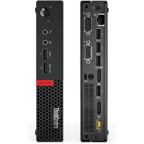 Lenovo ThinkCentre M910Q Tiny Desktop i7 Computer, M910Q Mini PC Intel Core i7-7700T, 16GB DDR4 RAM, 512GB SSD, DisplayPort, RJ-45, Wi-Fi, Bluetooth, Keyboard & Mouse, Windows 10 Pro (Renewed)