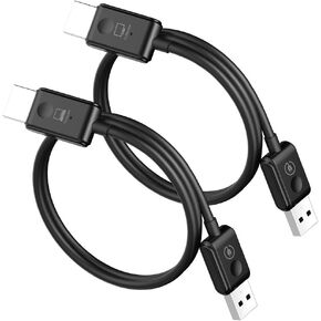 MINIX H1 Wireless HDMI Extender Display Dongle, Transmitter and Receiver, Plug & Play, Range up to 50m/164ft,Driver Free,1080P HD Transfer Video Audio Sync Output for Laptop, PC, Camera, Projector