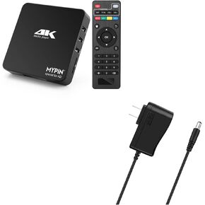 4K@60hz MP4 Media Player with Power Supply, 8TB HDD/ 256G USB Drive/SD Card with HDMI/AV Out for HDTV/PPT MKV AVI MP4 H.265-Support Advertising Subtitles/Timing, Networkable, Mouse&Keyboard Control