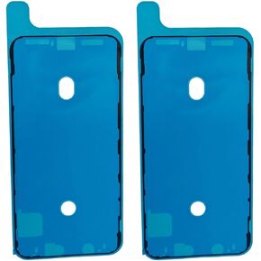 2-Pack Waterproof Pre-Cut Adhesive Sticker Kit for iPhone Xs Max - Secure Seal for LCD Display Frame