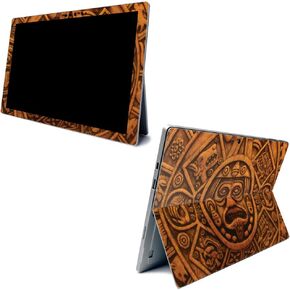 Skin Mayyskins لـ Microsoft Surface Pro 7 - Damask Vintage | غلاف الالتفاف الواقي ، الدائم ، والفريد من نوعه | من السهل تطبيق الأنماط وإزالتها وتغييرها | صنع في الولايات المتحدة