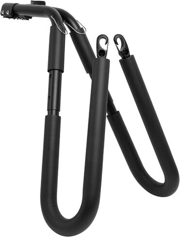 Portable Bicycle Surfboard Racks, Aluminum Alloy Surfboard Rack and Holder with Mounting Hardware, Easy Assembly for Motorcycle, Mopeds and E-Bikes, Black, KVG-IL0-E07901 in Saudi Arabia