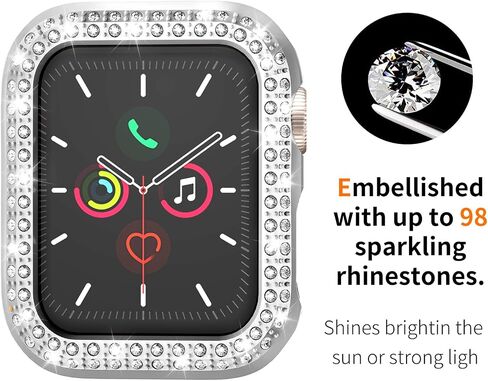 Jaroco 2 Pack [No Screen Protector] Bumper Case for Apple Watch Series 3/2/1 42mm, Slim Shockproof Protective Bumper Cover for iWatch S3/S2/S1 Accessories 42mm, Black/Pink in Kuwait