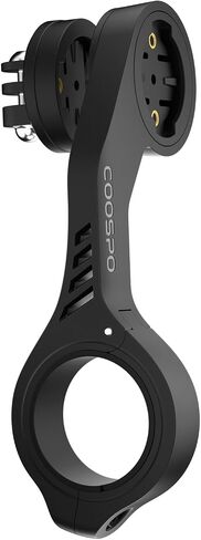 حامل كمبيوتر الدراجة CooSpo من الأمام MT5، متوافق مع Garmin، محول تركيب كمبيوتر الدراجة للمقود 25.4 مم/31.8 مم in Saudi Arabia