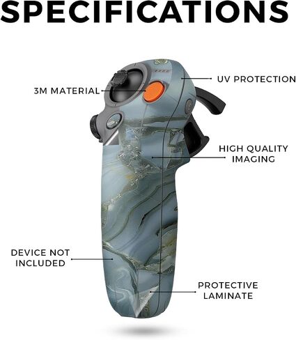 DRONE SNOOD متوافق مع DJI Motion 3 (2024) - Crimson Marble - Premium 3M Vinyl Wrap Decal Cover - من السهل تطبيق | مصنوع في الولايات المتحدة الأمريكية من قبل Mayyskins in Kuwait