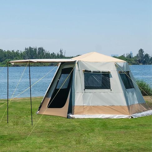 Tent for Camping, 3-6 Person Family Tents with Spacious Interior, Waterproof Tent with Carry Bag for Family Camping Traveling Hiking Picnic in Saudi Arabia