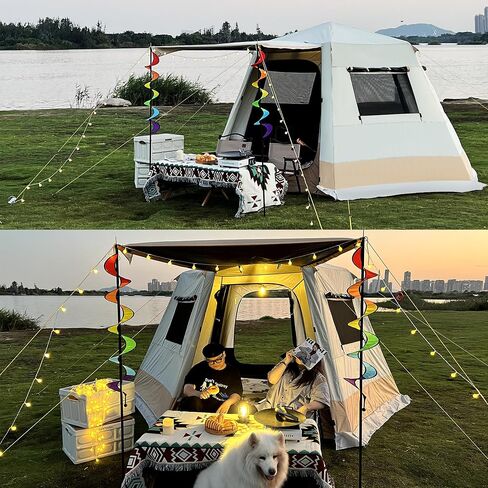 Tent for Camping, 3-6 Person Family Tents with Spacious Interior, Waterproof Tent with Carry Bag for Family Camping Traveling Hiking Picnic in Saudi Arabia
