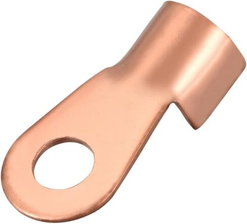 uxcell OT-100A Open-End Copper Crimp Terminal Lugs AWG 8-4 Battery Cable Connector in Saudi Arabia