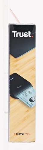 Trust First Smart Card Reader, DNI Compliant with FIPS 201, FIPS TAA and ISO 7816 Class A, B, C, 100 cm Cable, USB Plug & Play, Black in Kuwait