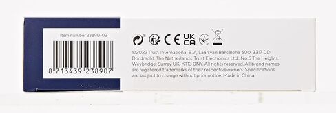 Trust First Smart Card Reader, DNI Compliant with FIPS 201, FIPS TAA and ISO 7816 Class A, B, C, 100 cm Cable, USB Plug & Play, Black in Kuwait