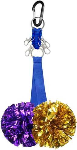 Lovecheer 2PCS Pom Pom Holder for Backpack Cheer Bow Holder Protect Cheer Poms Adjustable Holder Perfect Cheerleaders Sports Gifts(No Pom Poms) in Saudi Arabia
