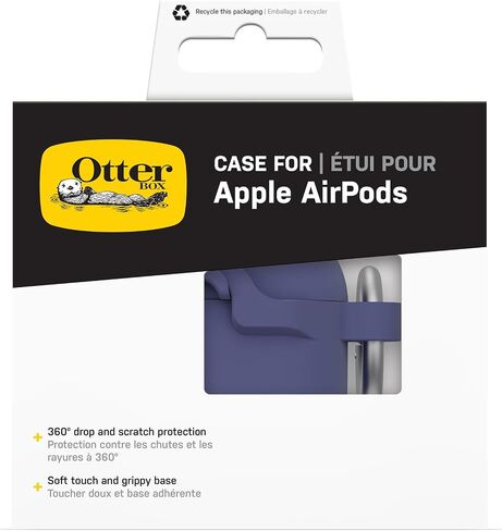 OtterBox Soft Touch Case for AirPods 4th Gen - Black Crystal in Saudi Arabia