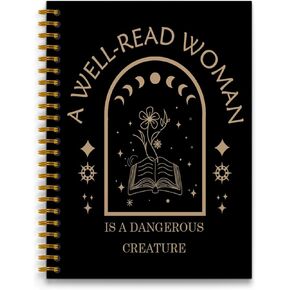 Goth Notebook Spiral,Witchy Notebooks and Journals,Goth Notebook Spiral,Skull Notebook,5.5×8.3Inches,160 Pages in Kuwait