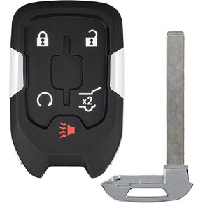 Key Fob Replacement for 2017-2020 GMC Acadia/ 2018-2020 GMC Terrain Car Keyless Entry Remote Control, HYQ1EA, 5 Buttons