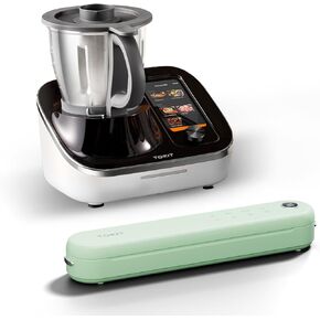 TOKIT Omni Cook C2 Chef Robot, Smart Cooking Machine with Vacuum Sealer for Storage