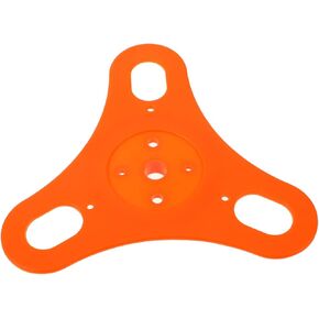 VOSAREA 2pcs Sealing Machine Splint Cup Sealer Parts Manual Cup Sealing Machine Accessory Cup Sealer Machine Guard Plate Cup Sealing Machine Parts Cup Sealer Film Stopper Plastic Orange
