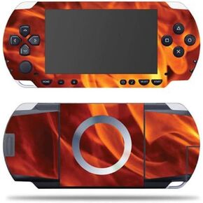 Mightyskins Protective Vinyl Skin Decal Cover Sticker Compatible with Sony PSP - Back Draft