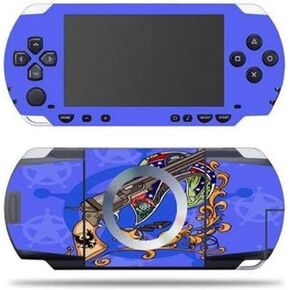 Mightyskins Protective Vinyl Skin Decal Cover Sticker Compatible with Sony PSP - Pistol Whip