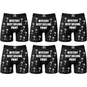 Warriors & Scholar Men’s Trunk Underwear – Moisture-wicking Trunk Boxer Briefs