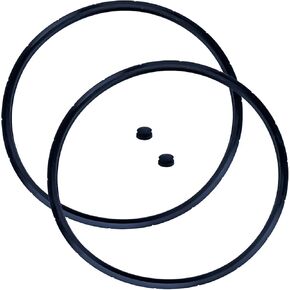Pressure Canner Sealing Ring Gasket 09985 Replacement for Presto 01745 01751 01755 01781 01782 01784 Pressure Cooker 16 18 23 Quart Contains Two Overpressure Plugs Pressure Canner Parts 2 Pack