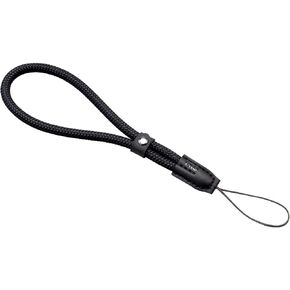 VKO Climbing Rope Camera Wrist Strap,High-Performance Cord & Leather Adjuster–6mm Safety Tether for Compact Cameras,Mirrorless Camera,Eyelet-Compatible Devices Black