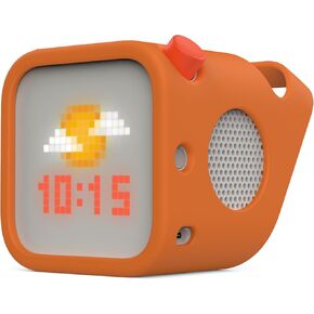 Yoto Player (3rd Gen.) + Adventure Jacket Fruit Punch – Kids Bluetooth Audio Speaker, All-in-1 Screen-Free Device Plays Stories Music Podcasts Radio White Noise Thermometer Nightlight Ok-to-Wake Clock