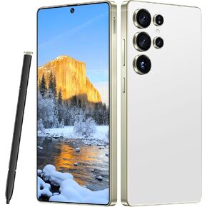 MMY I25 Ultra 5G Smartphone Smartphort ، 8GB+256GB الهاتف الخليوي بالكامل لـ Android 14 ، 6.99 "هاتف محمول غير مؤمن ، 7000 مللي أمبير ، 68 ميجابكسل+108 ميجابكسل كاميرا مزدوجة/قفل SIM/بصمات الأصابع المزدوجة (أسود) in Kuwait