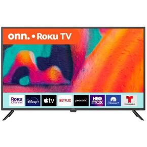 ONN 43-Inch Class FHD 1080p Smart LED TV HDR10 60Hz Refresh Rate Compatible with Alexa & Google Assistant 100069992 (Renewed)