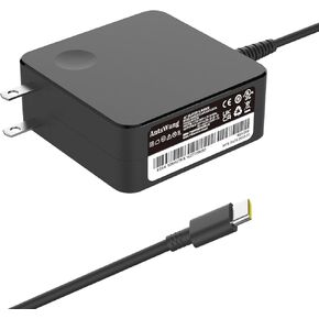 65W USB C Charger Fit for Lenovo ThinkPad X1 Carbon T470s T480 T490 T495s T580 T590 E580 E585 E590 E595 AC Wall Adapter Yoga 7 14itl5 15itl5,C630 C740 C930 C940 Laptop Chromebook Type C Power Supply