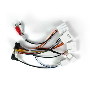 Leadfan Car Stereo Wiring Harness for Toyota Tundra 2007-2013 & Toyota Sequoia 2008-2019 Stereo Wire Harness Power Cable Support Original Car with J.B.L & Screen Android Head Unit Backup Camera SWC
