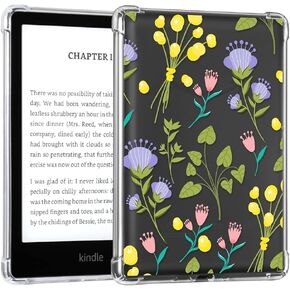 CoBak Clear Case for 6" E-Reader 2024 and 2022 (11th Generation) - Ultra-Slim Soft TPU Transparent Cover,Lightweight & Durable Protection
