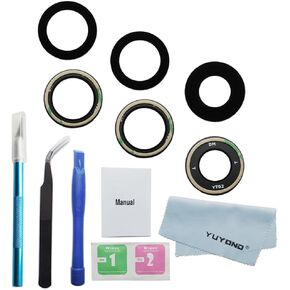 3pcs OEM OEM Camera Class Lens Replaction for Samsung Galaxy Z Fold 5 with undingive preinstall مع مجموعة أدوات الإصلاح