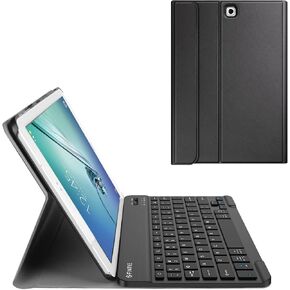 Fintie Keyboard Case for Samsung Galaxy Tab S2 9.7 - Slim Fit Stand Cover with Magnetically Detachable Wireless Bluetooth Keyboard for Samsung Galaxy Tab S2 9.7-inch Tablet, Black