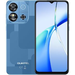 OUKITEL C57S Unlocked Android Phones - 8GB+64GB Cell Phone, 4300mAh Battery, 6.52" HD+ Android 14 Smartphones, 13MP+5MP Camera 4G Dual SIM, Face ID/GPS/3.5mm Jack Mobile Phone 2025